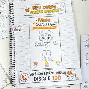 Atividade Meu Corpo Merece Respeito Maio Laranja