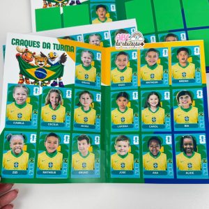 Álbum Craques da Turma Copa 2026 Editável