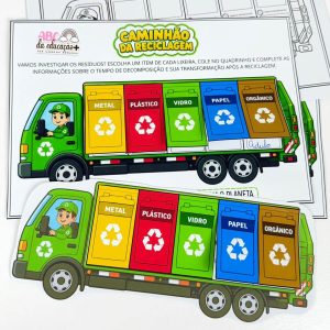 Caminhão da Reciclagem Meio Ambiente