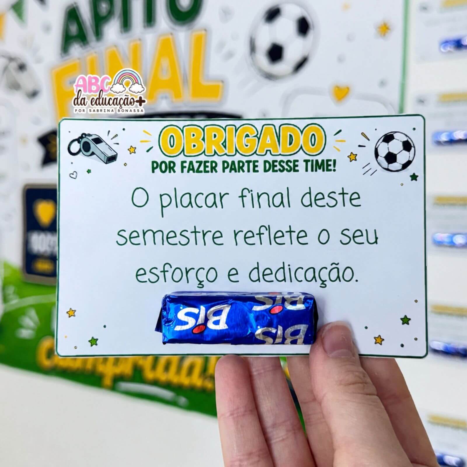 Painel Apito Final do Semestre – Equipe Escolar - Imagem 3