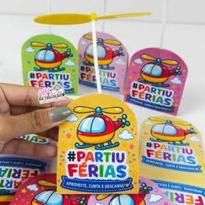 Lembrancinha Partiu Férias Pirulito