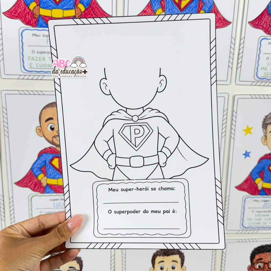 Painel Participativo Dia dos Pais – Meu Papai é um Super-Herói - Imagem 4