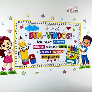 Painel Banner Volta às Aulas