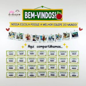 Painel Volta às Aulas Equipe