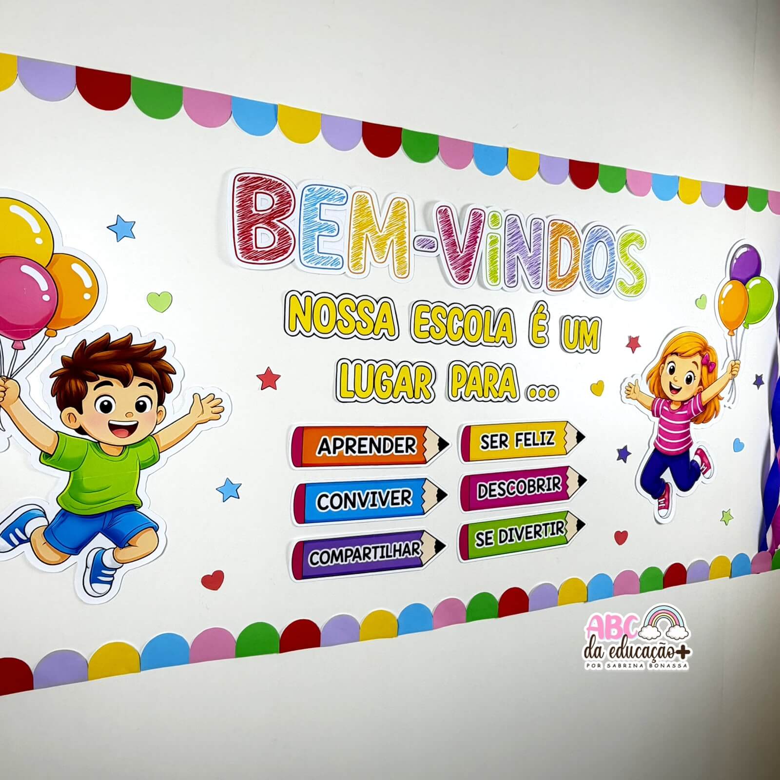 Painel Nossa Escola é um Lugar para... Volta às Aulas - Imagem 2
