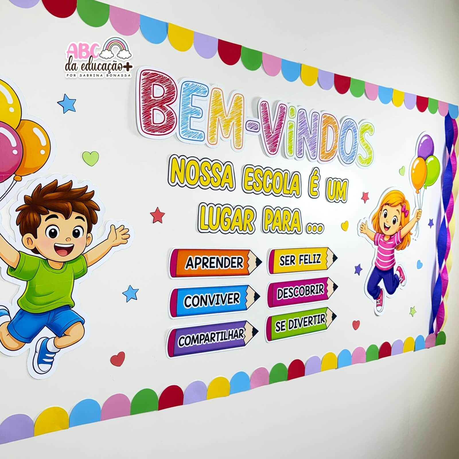 Painel Nossa Escola é um Lugar para... Volta às Aulas - Imagem 4