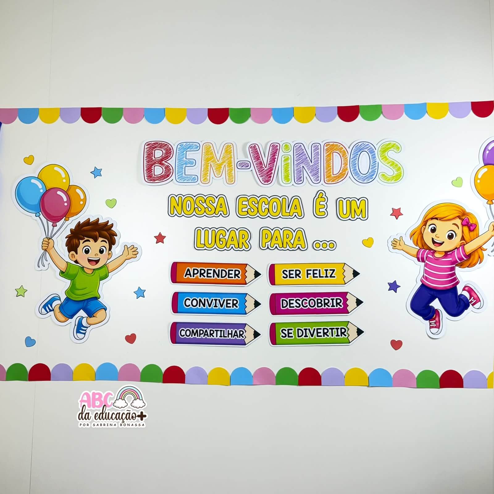 Painel Nossa Escola é um Lugar para... Volta às Aulas - Imagem 3