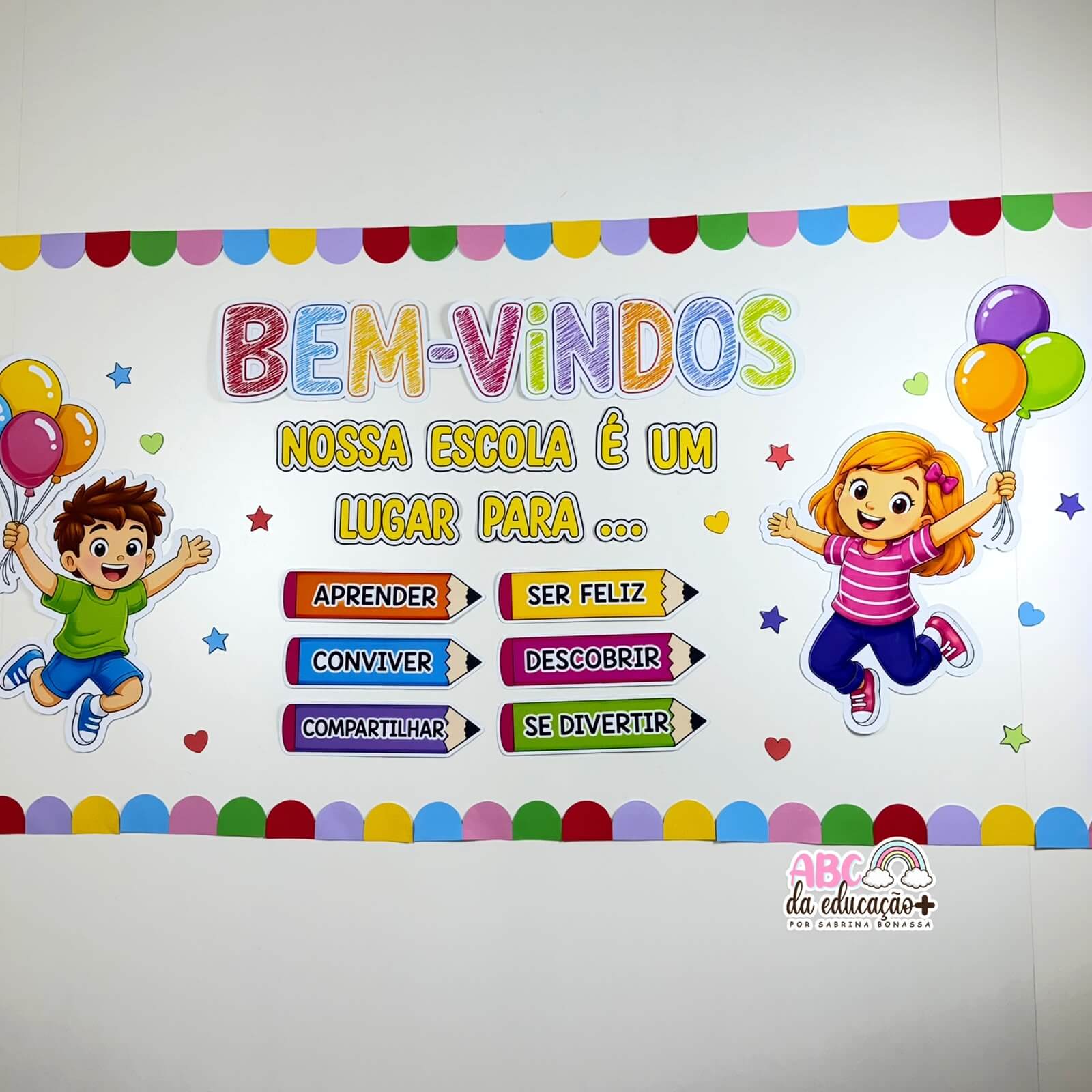 Painel Nossa Escola é um Lugar para... Volta às Aulas - Imagem 5