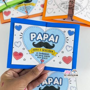 Cartão Dia dos Pais- Maior Amor do Mundo