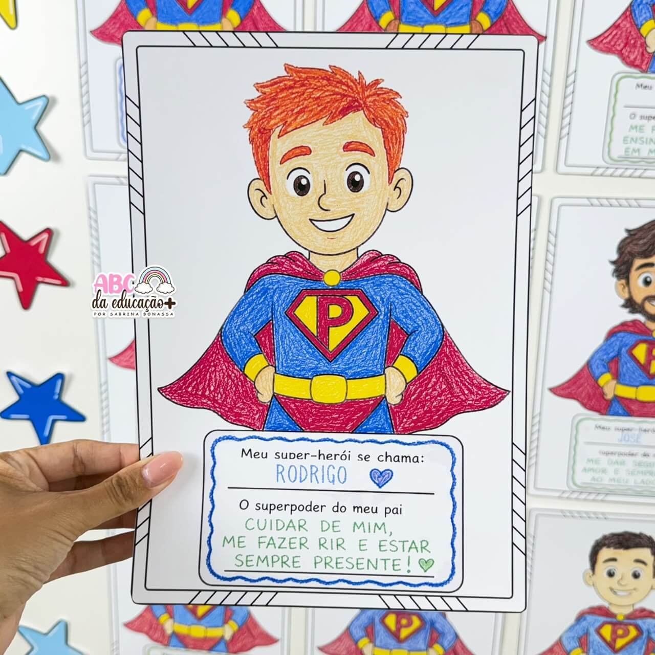 Painel Participativo Dia dos Pais – Meu Papai é um Super-Herói - Imagem 7