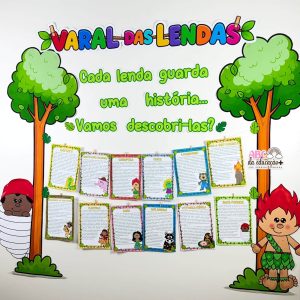 Varal das Lendas Folclore Brasileiro