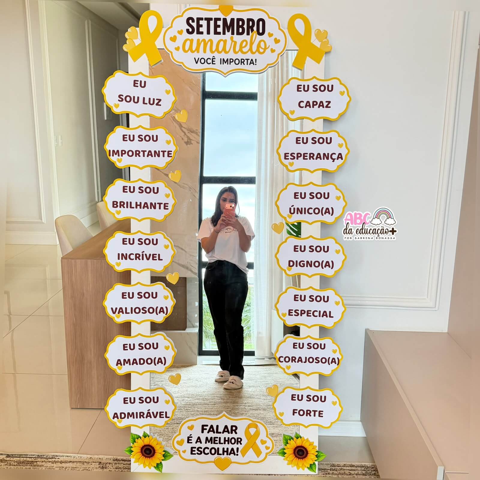 Espelho das Afirmações Setembro Amarelo - Imagem 7