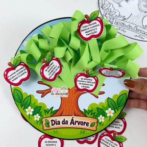 Árvore 3d - Uma Árvore Cheia de Ideias - Dia da Àrvore