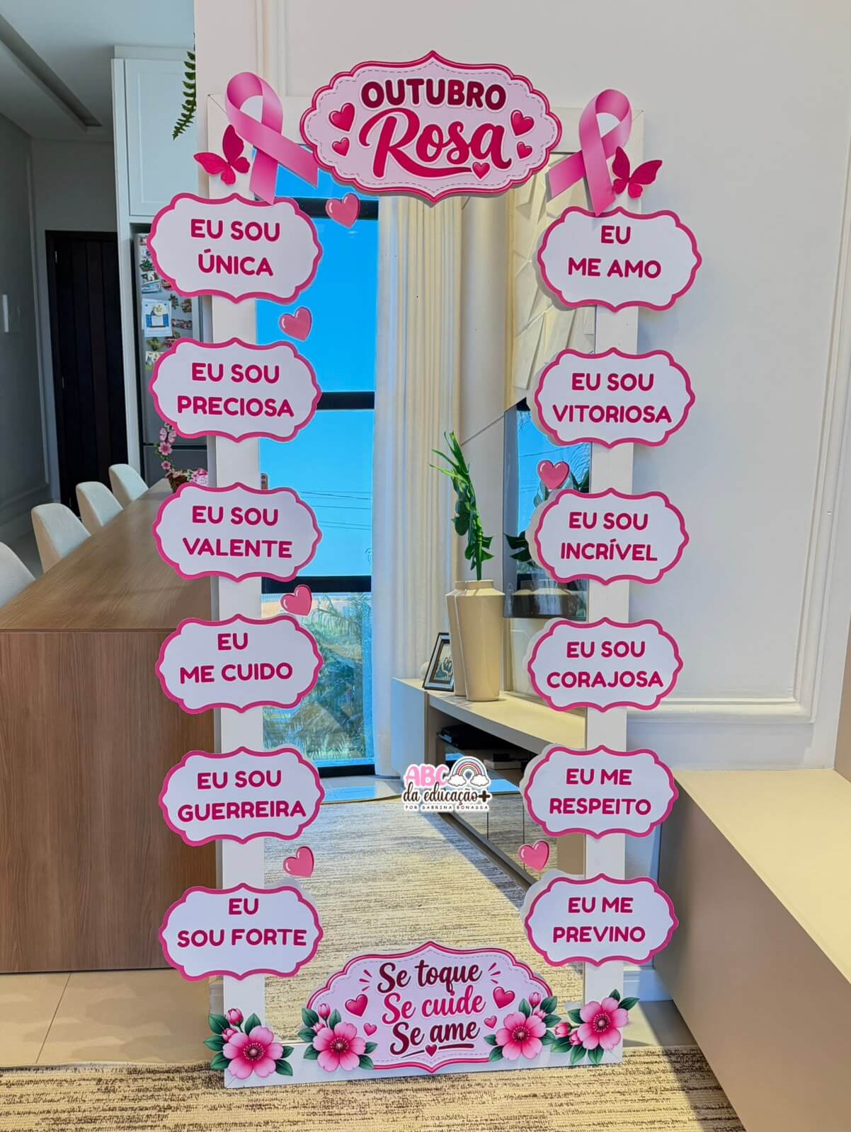 Espelho das Afirmações Outubro Rosa - Imagem 5