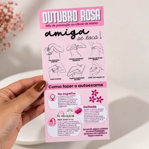 Folheto Informativo Autoexame Outubro Rosa
