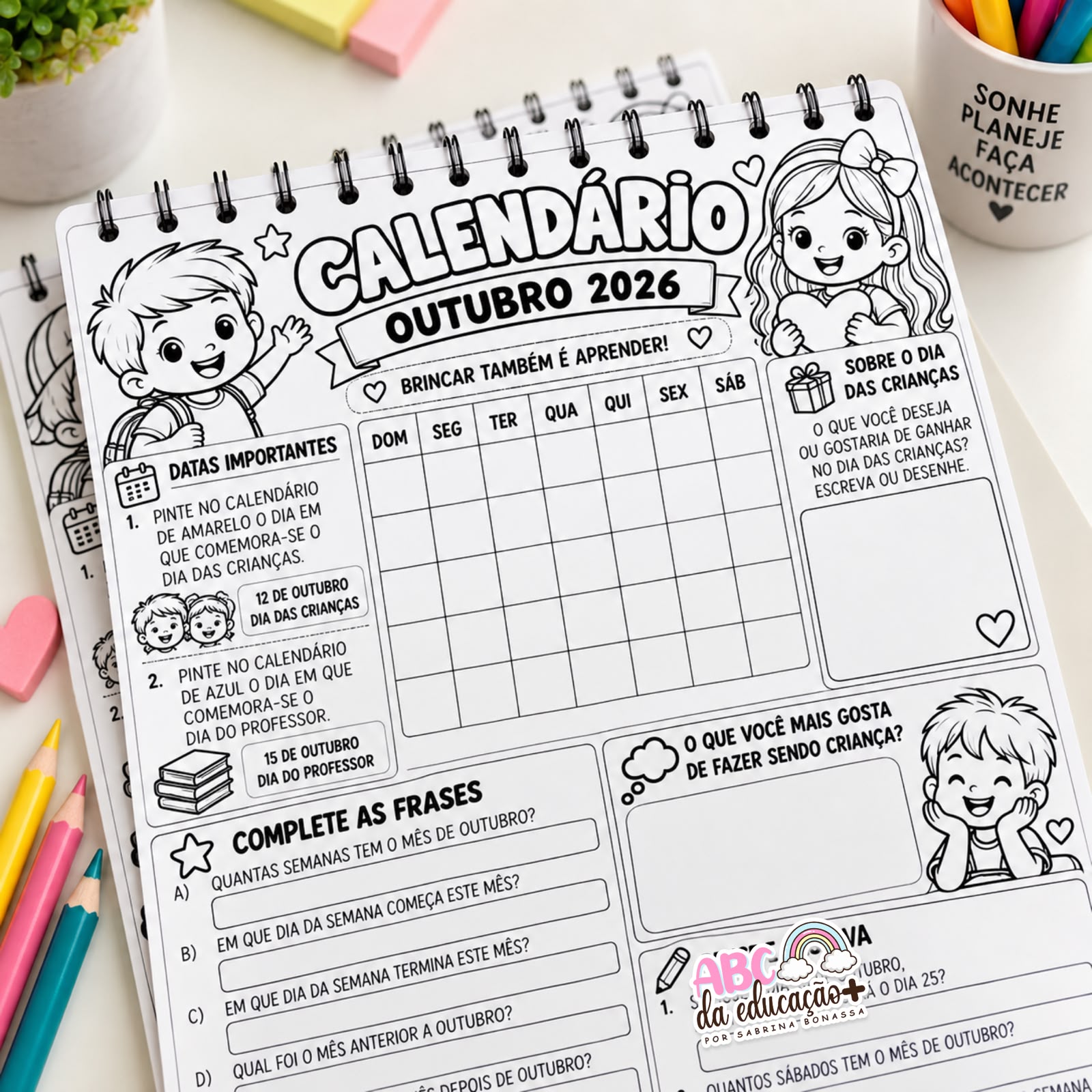 Explorando o Calendário – Outubro 2026 - Imagem 2