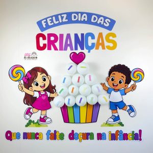 Painel Doce Infância Dia das Crianças