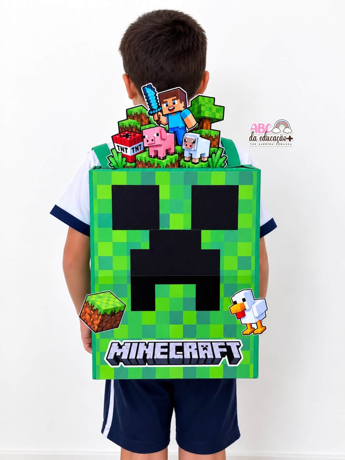 Mochila Maluca Minecraft - Imagem 2
