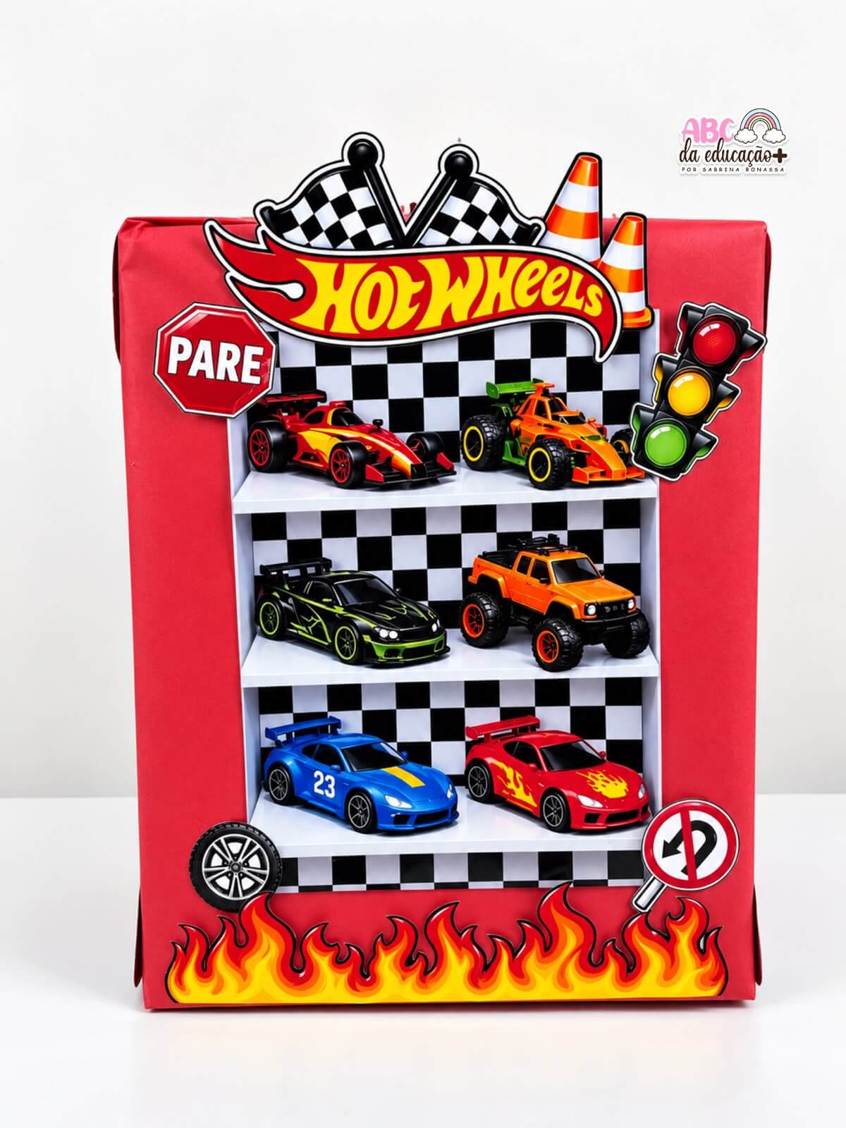 Mochila Maluca Hot Wheels - Imagem 3