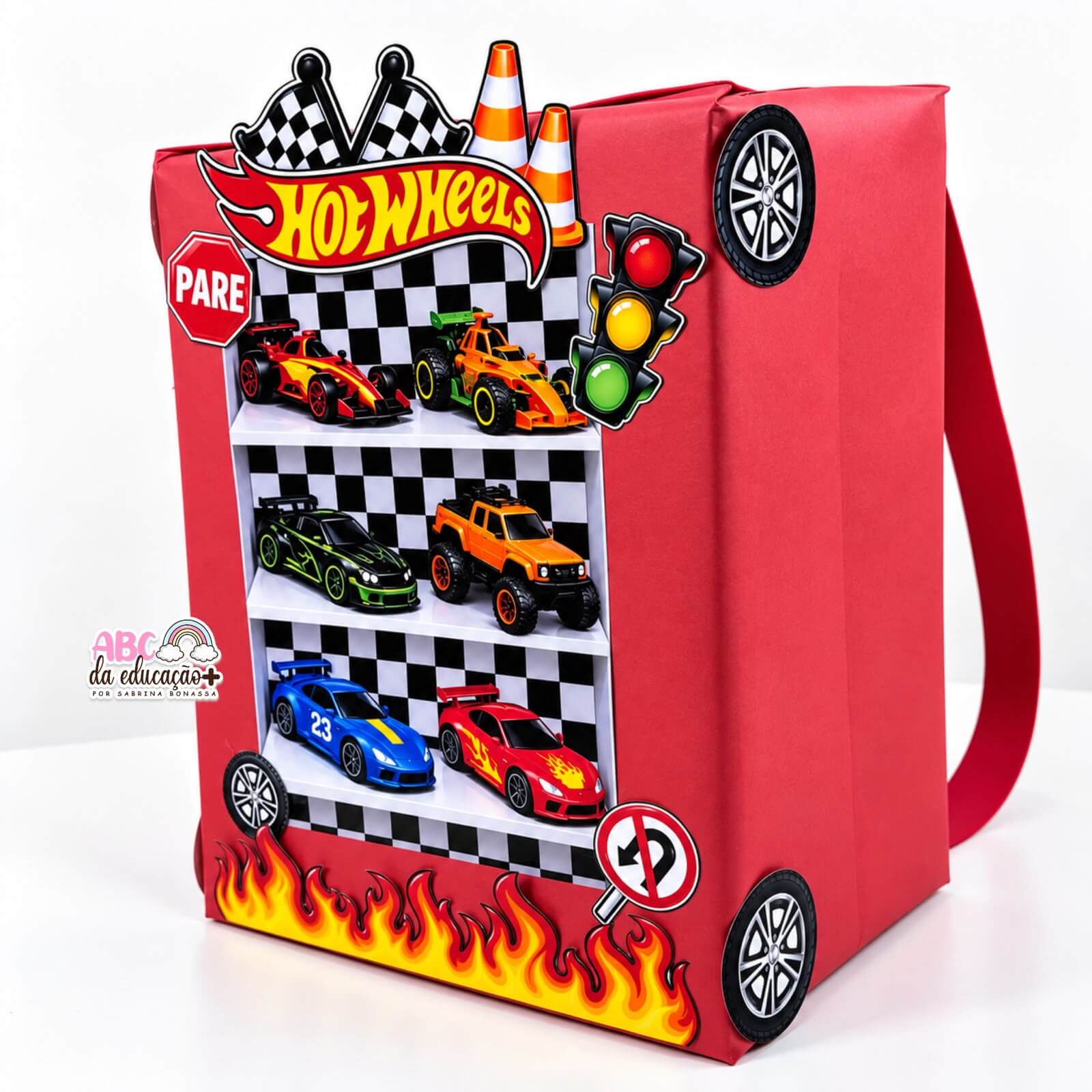 Mochila Maluca Hot Wheels - Imagem 2
