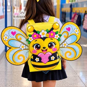Mochila Maluca Abelhinha