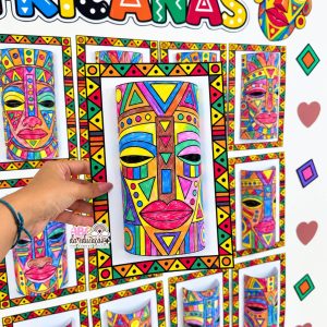 Oficina de Máscaras Africanas - Dia da Consciência Negra