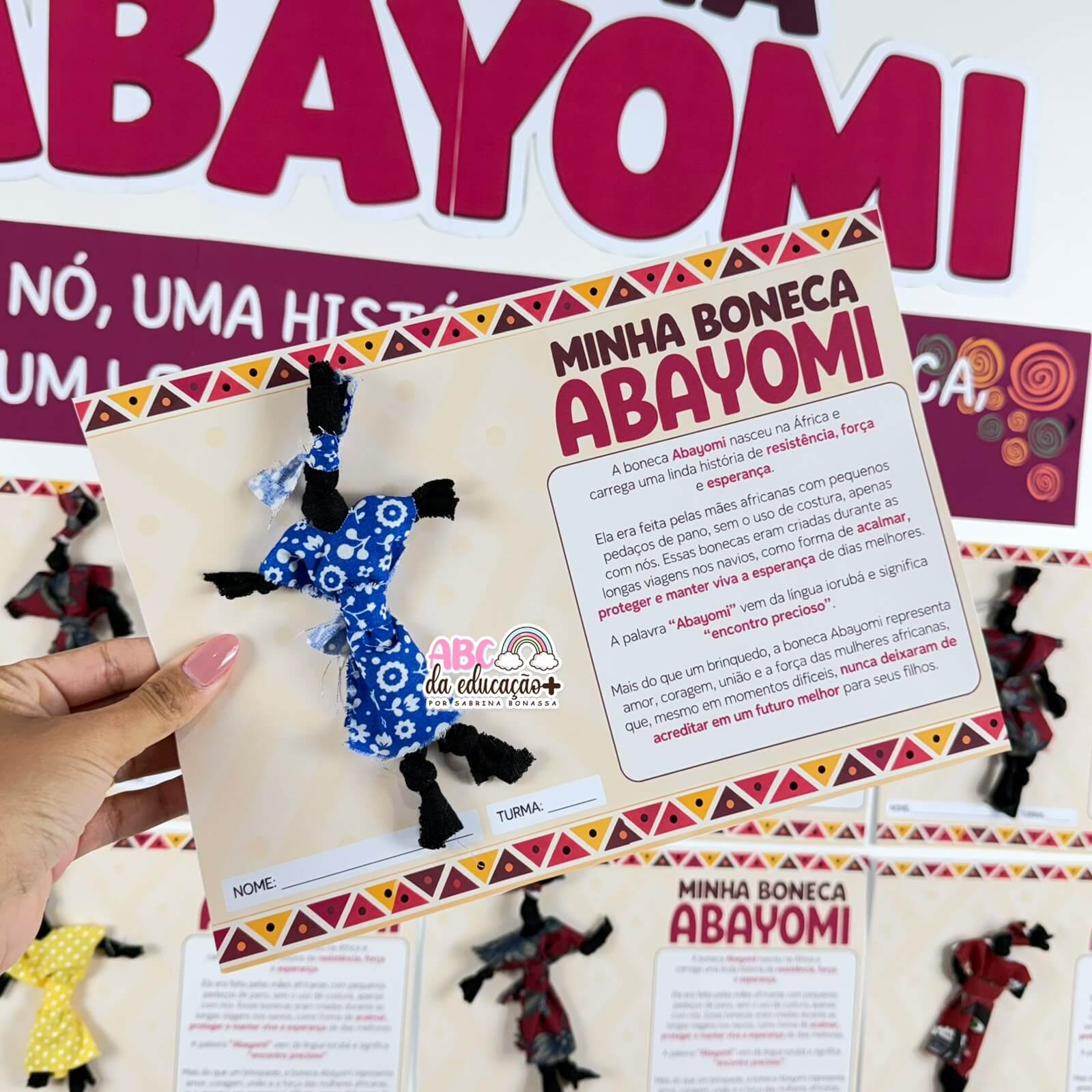 Oficina Abayomi – Dia da Consciência Negra - Imagem 5