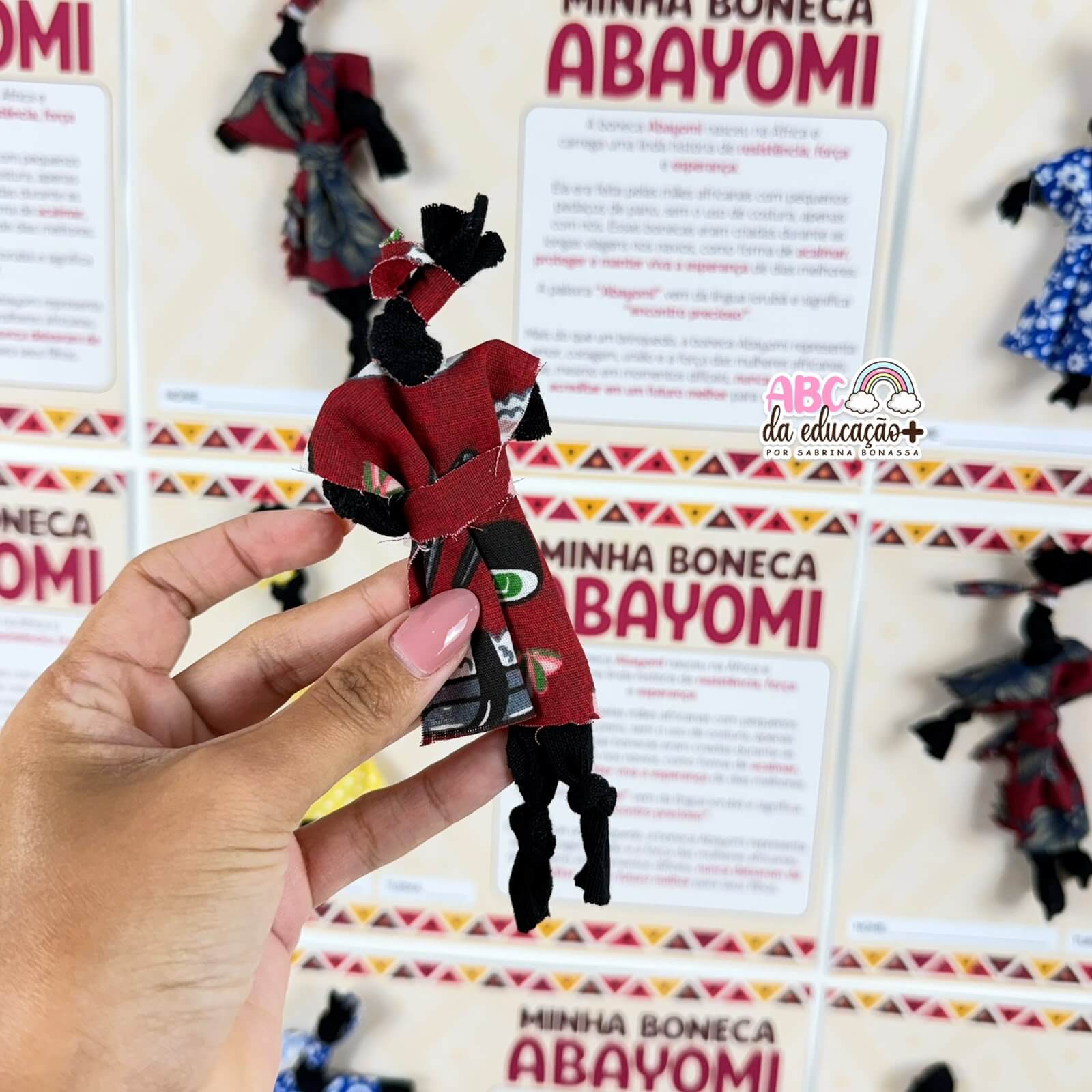 Oficina Abayomi – Dia da Consciência Negra - Imagem 3